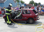 Brandweer Demo tijdens feestweek Buitenpost